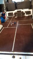 Einzeichnung der Einbauten beim Vanausbau