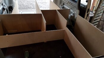 Vanausbau mit Holz