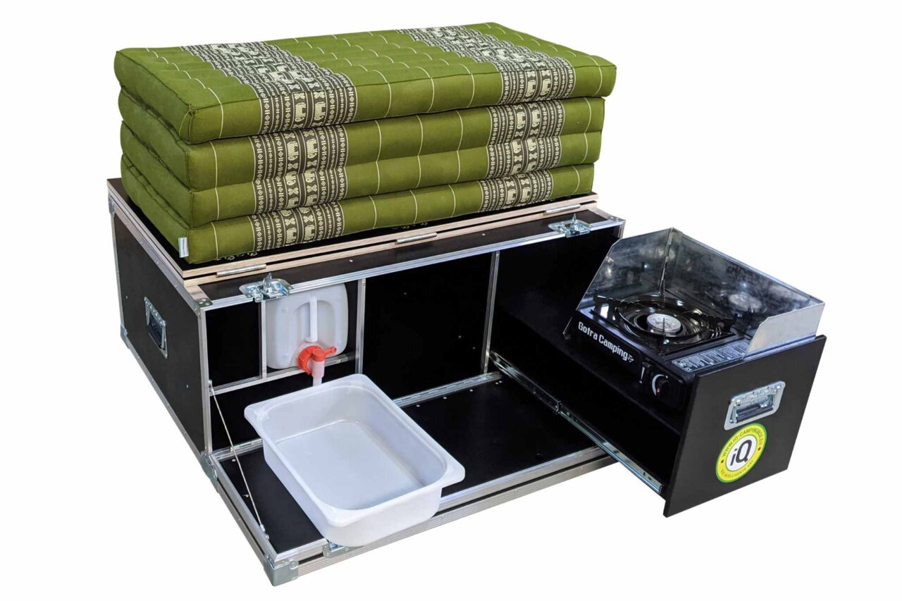 Wer ein Fan von Einfachheit ist, wird mit der IQ Campingbox sicherlich glücklich. © Gabriele Hofmann, iQ-ProSolutions GmbH