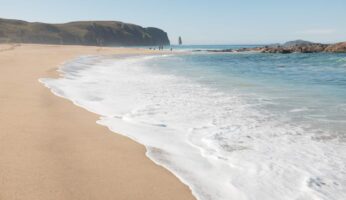 Schottland Sandwood Bay Beach