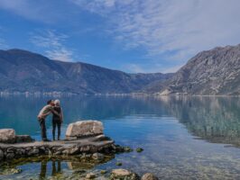 Wundervolle Aussichten auf Europareise im Camper