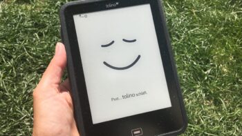 Ein EReader ist perfekt für unterwegs
