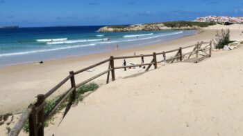 Surfspot Peniche beim Camping und Surfen in Portugal