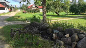 Hübsche Umgebung beim Camping auf dem Bauernhof