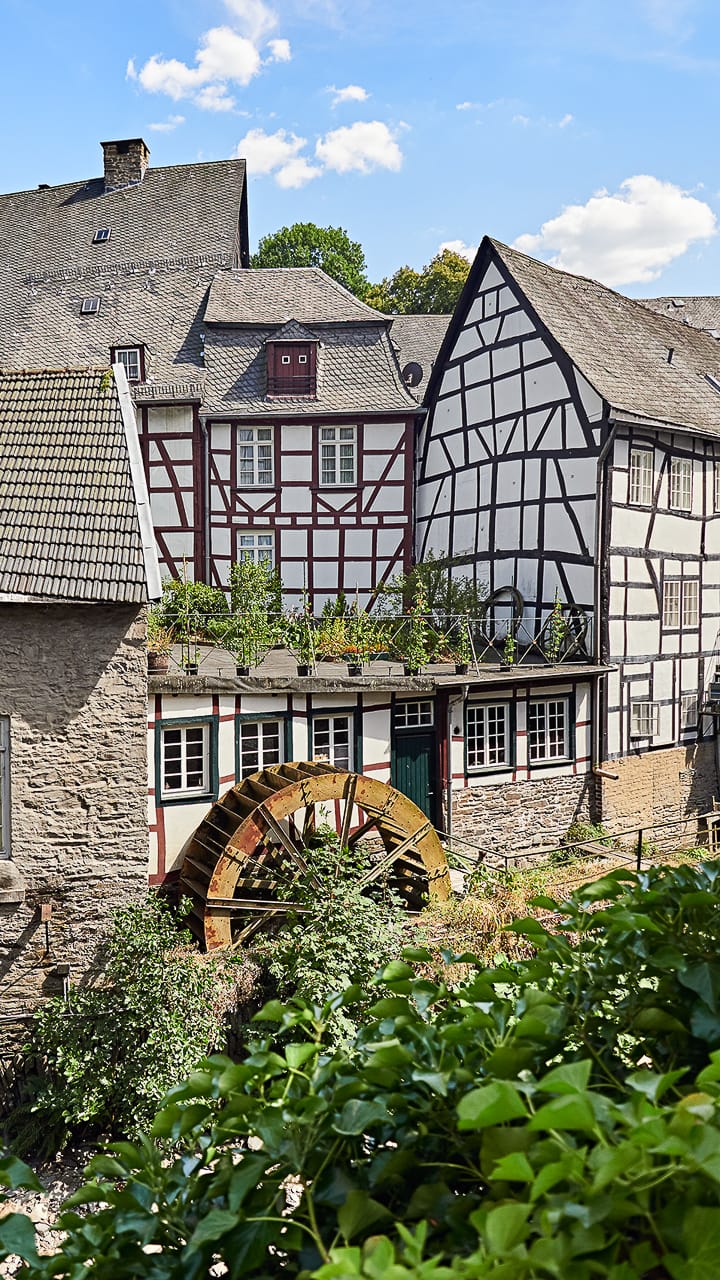 Reisen & Camping in der Eifel: Tolle Tipps für Stellplätze und Ausflugsziele 20 Besuch Senfmühle Monschau beim Camping in der Eifel