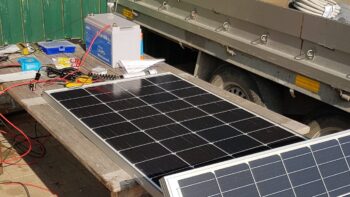 Solarpanele für den L300