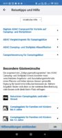 ADAC Camping-App Hilfe & Reisetipps