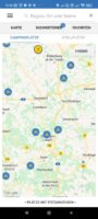 Startbildschirm der ADAC Campingführer App