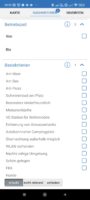 Basiskriterien in der ADAC Campingführer App