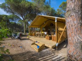 Glampingelt auf dem Camping Punta Mila