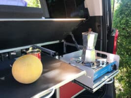 Campen mit der Modulküche