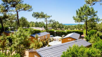 Blick auf den Les Grands Pins Camping