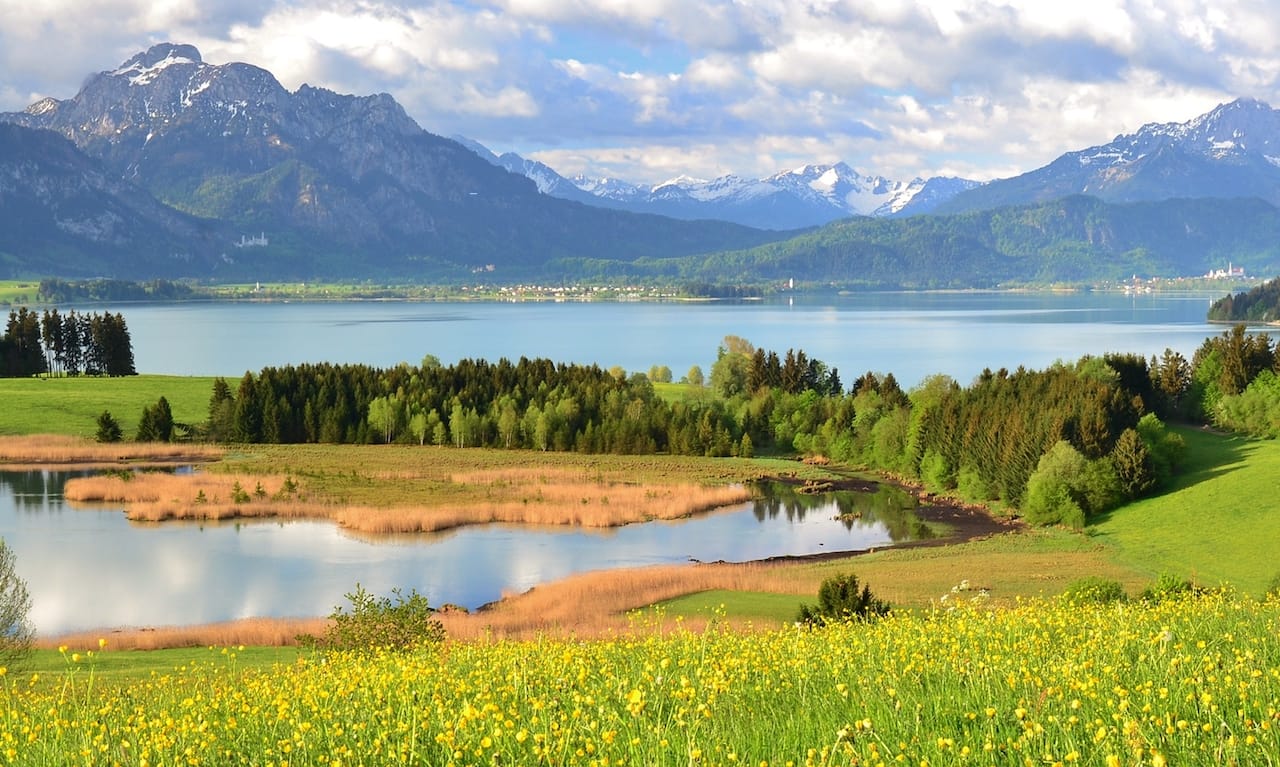 Camping im Allgäu und Bayerisch-Schwaben – vielseitige Landschaften, pittoreske Orte und eine bewegte Geschichte 14 Camping in Allgäu Bayerisch-Schwaben in Füssen