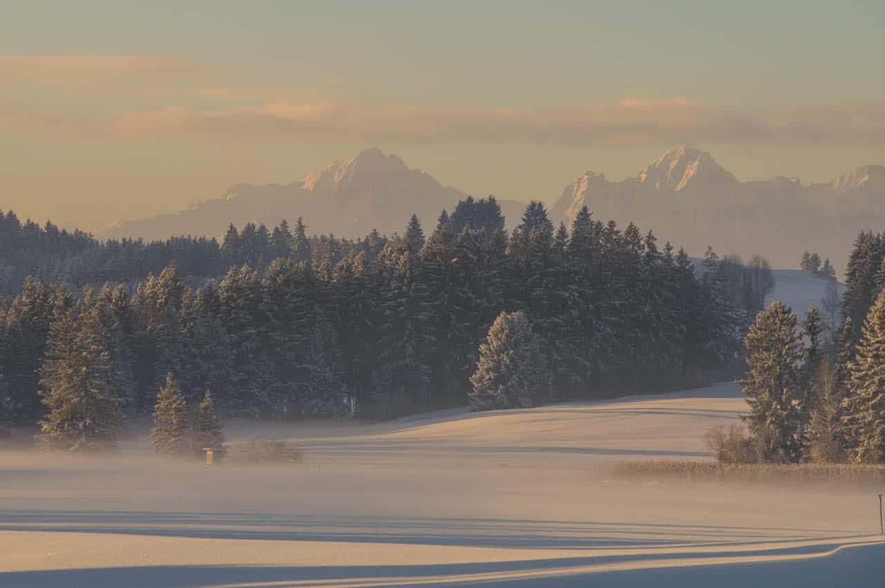 Camping im Allgäu und Bayerisch-Schwaben – vielseitige Landschaften, pittoreske Orte und eine bewegte Geschichte 11 Wintercamping in Allgäu Bayerisch-Schwaben