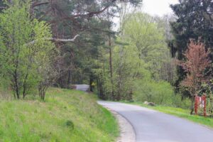 Auf dem Berlin-Usedom Radweg beim Camping in der Uckermark