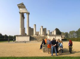 Besuch in Xanten beim Camping am Niederrhein