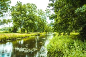 Radtour an der Niers beim Camping am Niederrhein