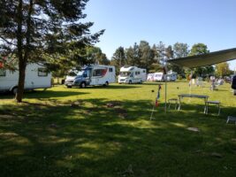 Camping am Niederrhein mit Wohnmobil im Erholungsgebiet Dingdehner Heide