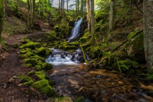 Camping Hochrhein Windbergwasserfall Urheber Schluchtensteig Schwarzwald Hansen