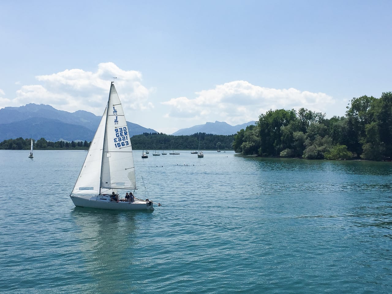 Reisen und Camping in Oberbayern: Eldorado für Naturliebhaber 24 Camping in Oberbayern am Chiemsee