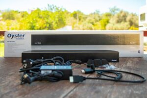 Oyster Soundbar Test Lieferumfang