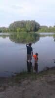 Immer draußen mit Kindern beim Vanlife