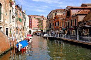 Sightseein in Venedig auf einer Italienreise