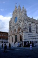 Kirche in Siena auf einer Italienreise