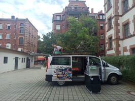 Start der Wohnmobil Italienreise