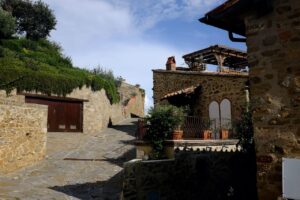 Spaziergang durch Grosseto auf Italienreise
