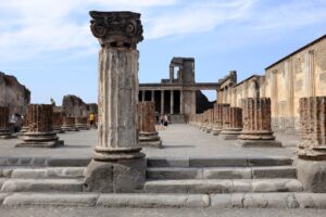 Zu Besuch in Pompeji im Italienurlaub