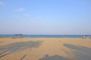Schöner Strand in Vieste für einen Italienurlaub