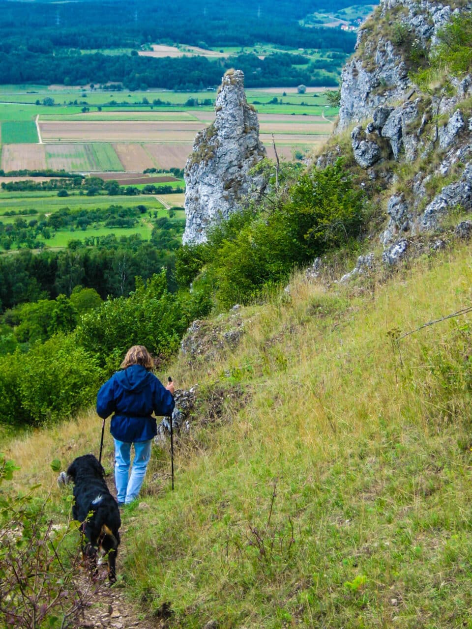 Reisen & Camping in Franken: Eine romantisch aktive Reise durch Nordbayern 2 Wandern in der Rhön beim Camping in Franken