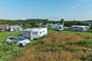 Stellplätze vom Familien Camping Nymindegab Camping Süddänemark
