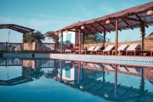 Van Life und Yoga mit Pool in Andalusien