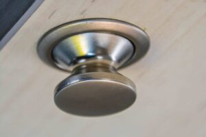 Pushlock geoeffnet