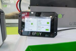 Lithium Batterie EFOY Bedienelement