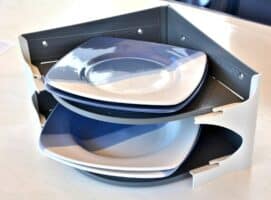 Geschirr sichern im Camper mit K1600 Purvario Tellerhalter