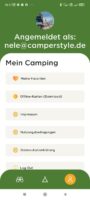 camping info app angemeldet