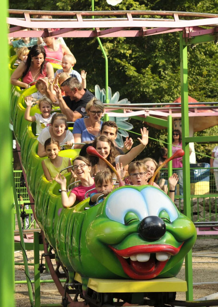 kinderbahnraupe plohn Freizeitpark Camping