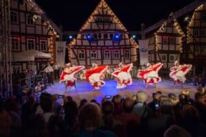 Veranstaltung auf einer Campingtour durch Vogelsberg