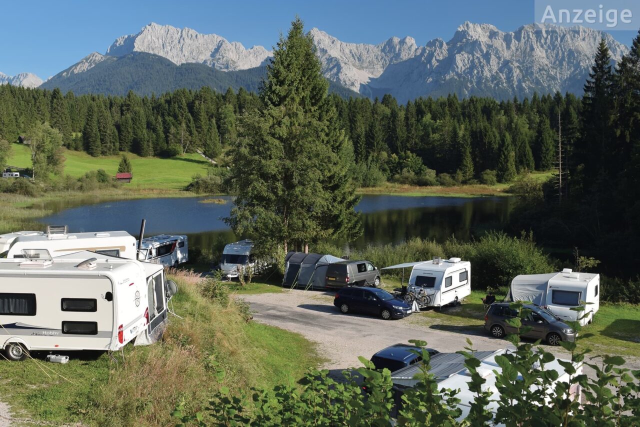 Camping am See - die schönsten Campingplätze in Deutschland