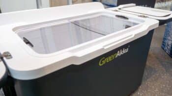 GreenAkku Kühlbox mit Lithium-Ionen-Akku