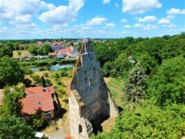 Camping Altmark Beetzendorf Burggiebel ©Stadtarchiv Kalbe Milde