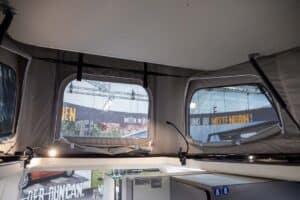 Karmann Duncan 545 Dachfenster innen
