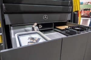 Mercedes-Benz T-Klasse Campingmodul ausgefahren