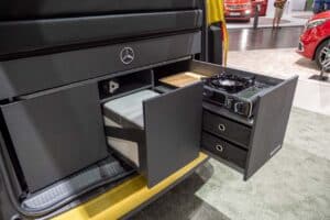 Mercedes-Benz T-Klasse Campingmodul Schubladen
