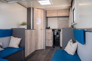 The Cuber Blau Beige