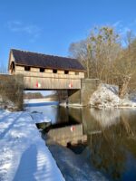 Ein Gebäude in Drühl in der Mecklenburgischen Schweiz