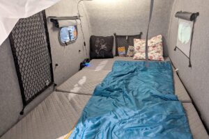 KLEOX shelter Innenansicht